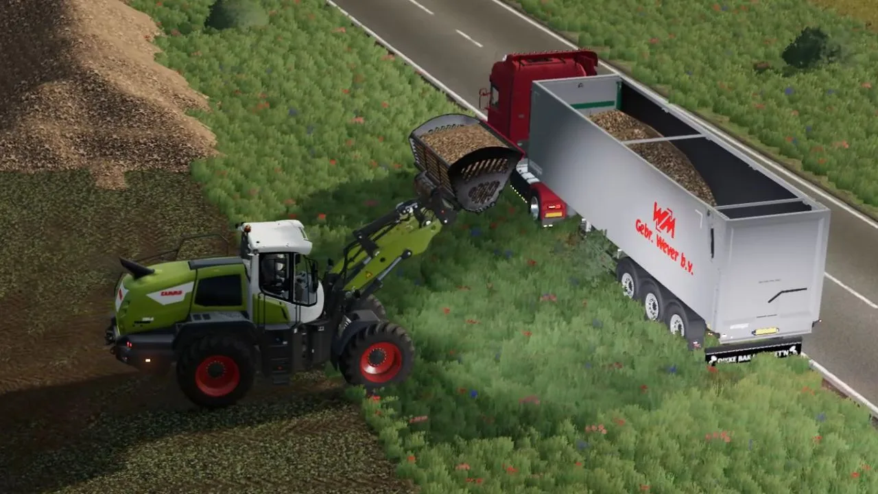 Krampe Tipper Trailer FS25 - screenshot 3