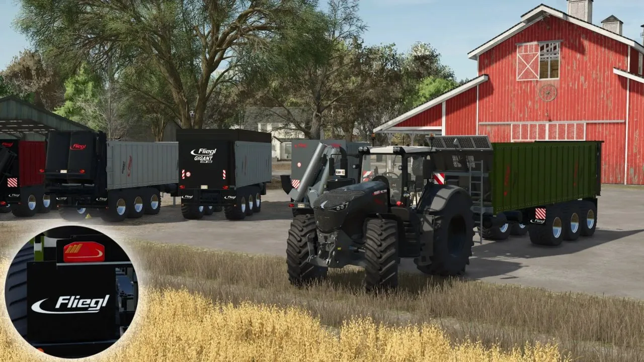 Fliegl ASW288 Walking Floor - Multi Trailer FS25 - screenshot 1