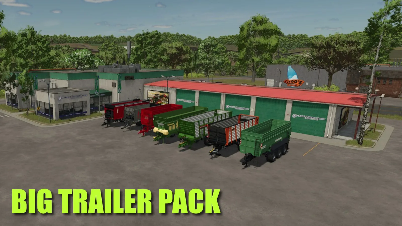 Bigger Trailers Pack FS25