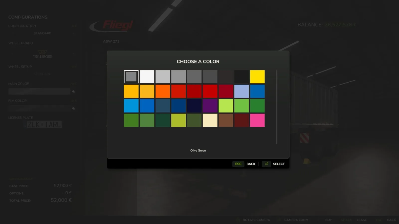 Fliegl Gigant (choice of colors) FS25 - screenshot 3