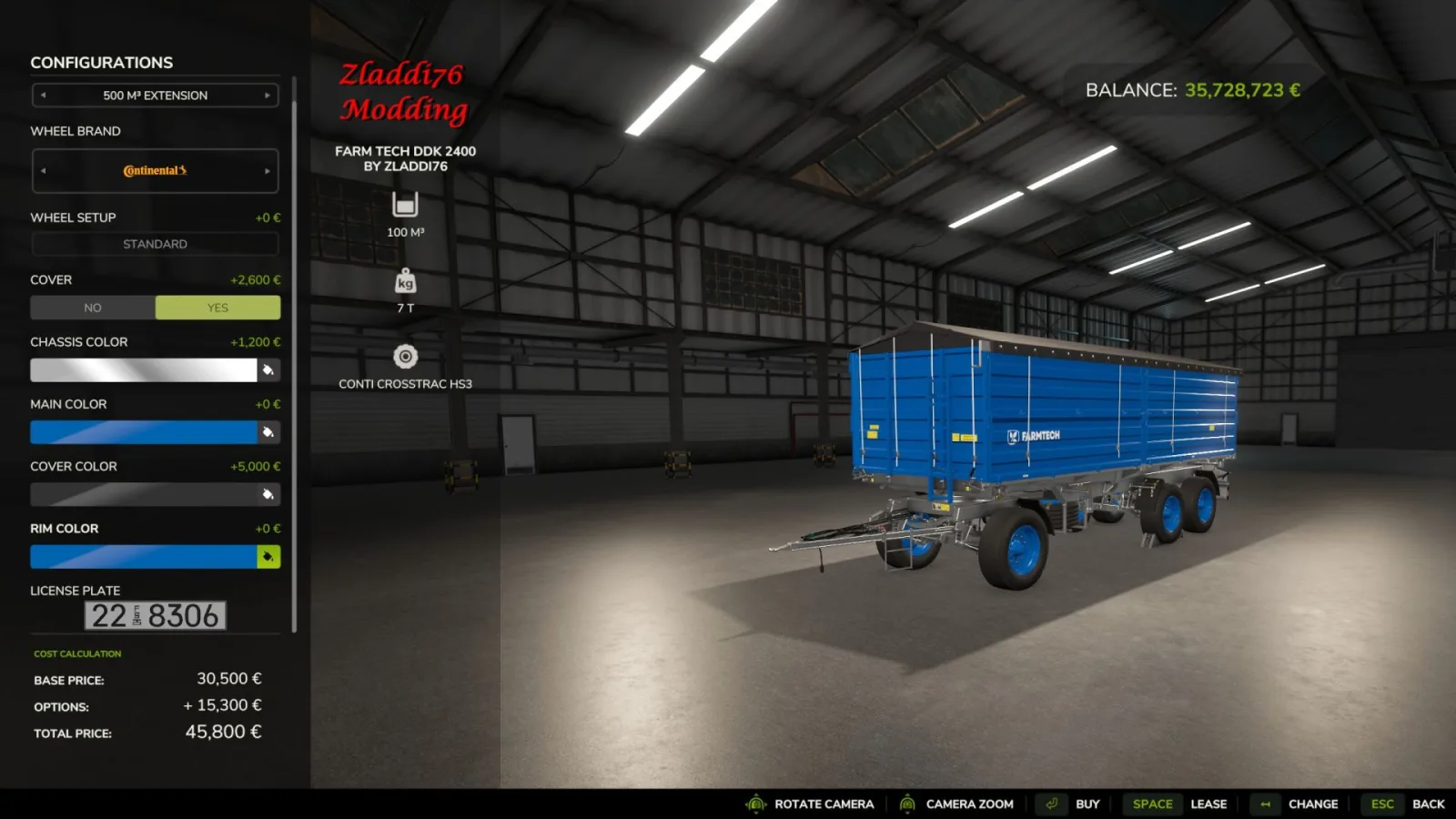 Farmtech Ddk 2400 (500.000L) FS25 - screenshot 3