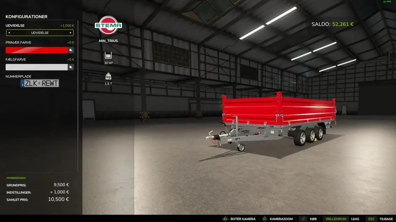 Stema Trius hich capacity/fast unload FS25 - screenshot 2