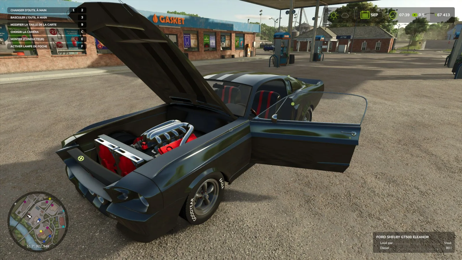 Ford Shelby "Eleanor" FS25 - screenshot 2