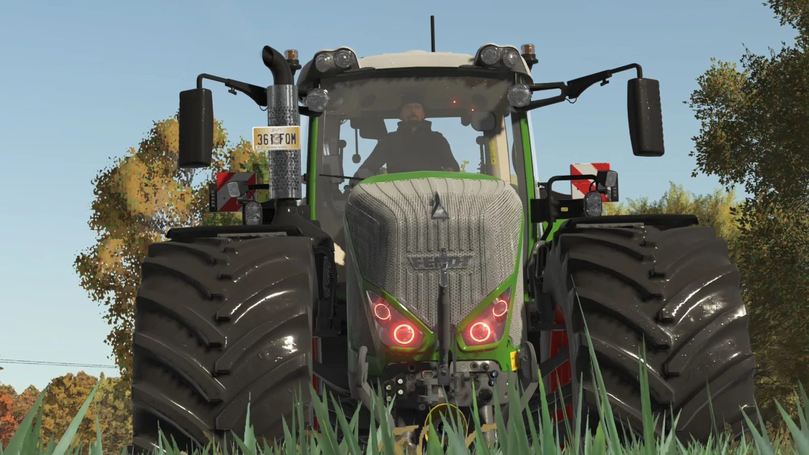 Daytime running lights for the Fendt S4 (Prefab) FS25 - screenshot 3