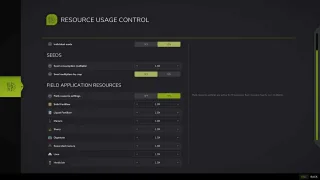 Resource Usage Control v1.0