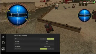 3D Attitude Compass FS25