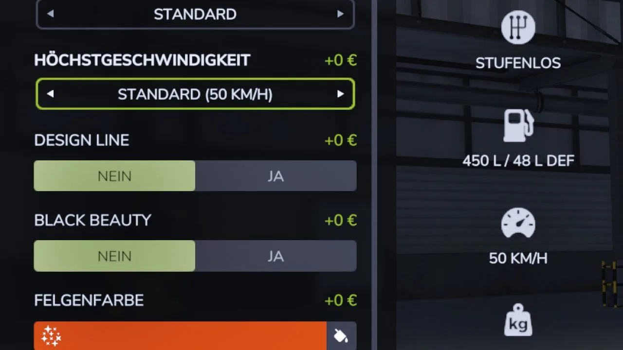 Adjustable vehicle speed FS25 - screenshot 2