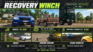 Recovery Winch FS25