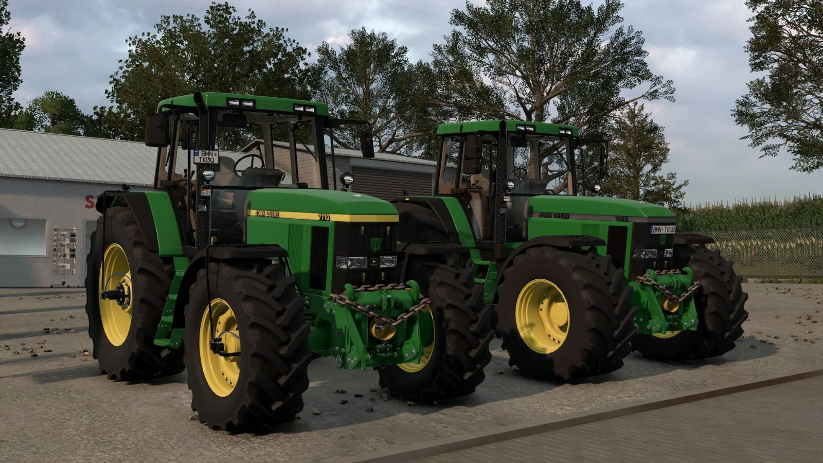 John Deere 7010 Series FS25 - screenshot 1