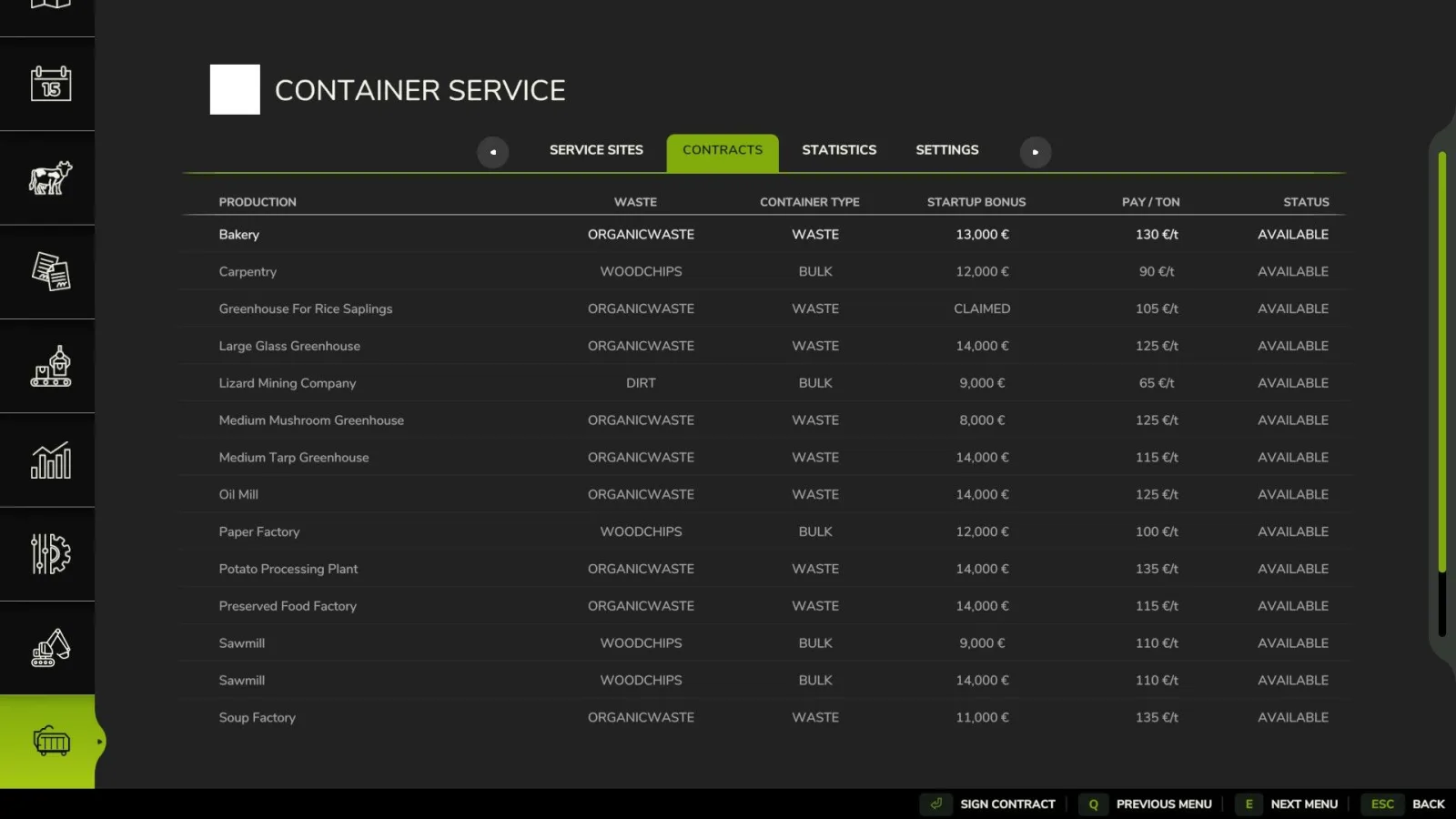 Container Service FS25 - screenshot 2