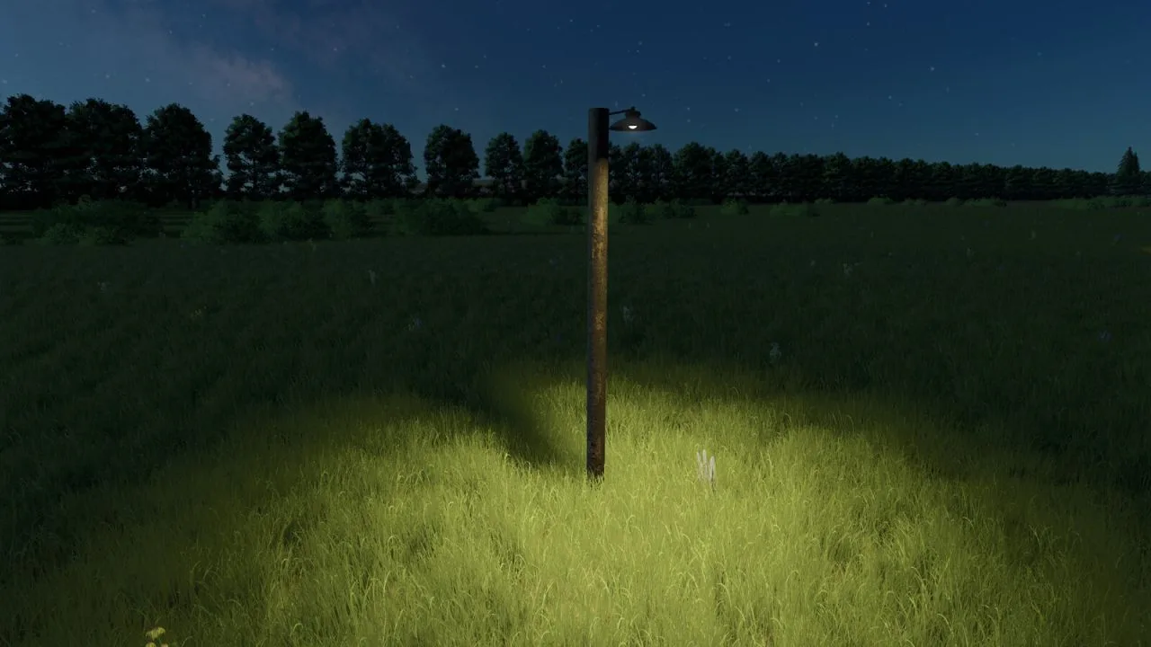 Old Street Lamp FS25 - screenshot 2