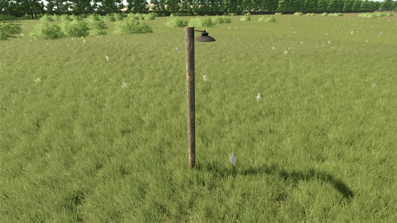 Old Street Lamp FS25 - screenshot 1