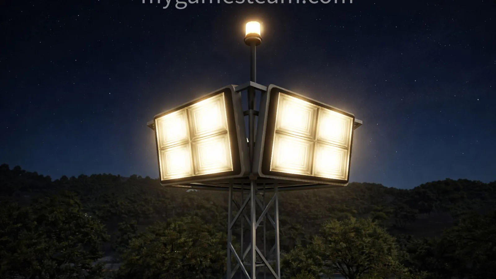 360 FloodLight FS25 - screenshot 1