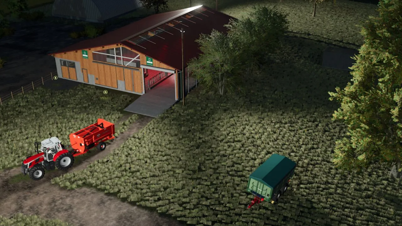 Farm Yard Lights FS25 - screenshot 2