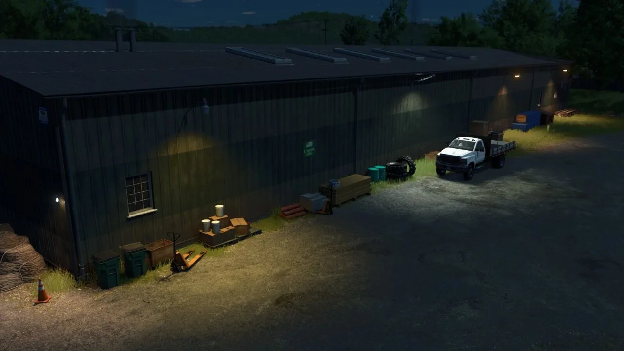 Placeable Wall Lights FS25 - screenshot 1