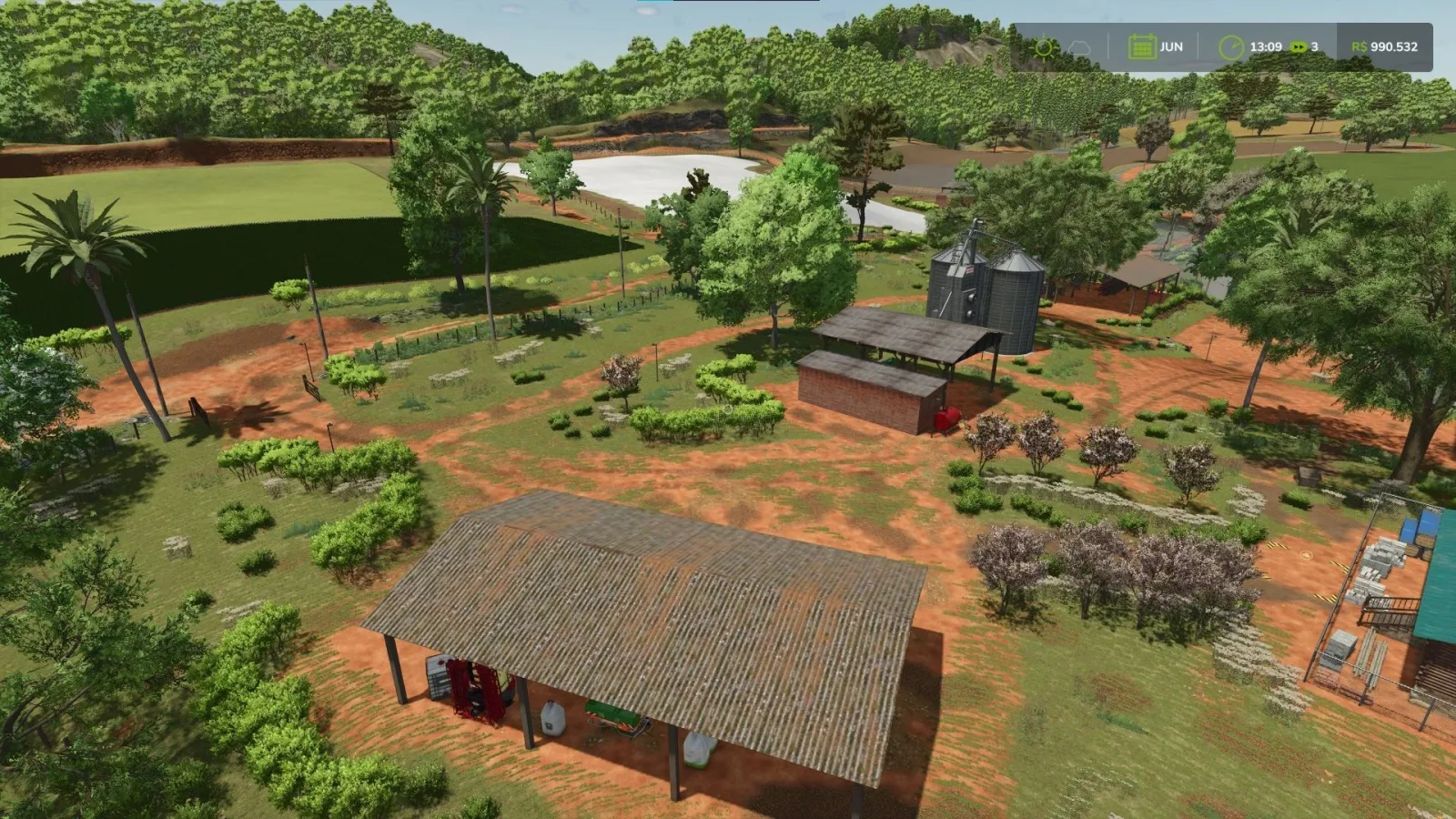 Terras Alagadas FS25 - screenshot 1