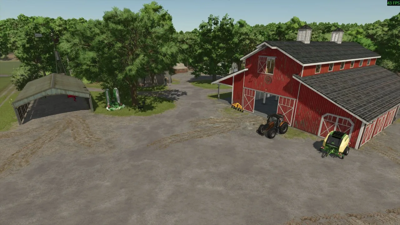 Riverbend Spring - No Fields FS25 - screenshot 2
