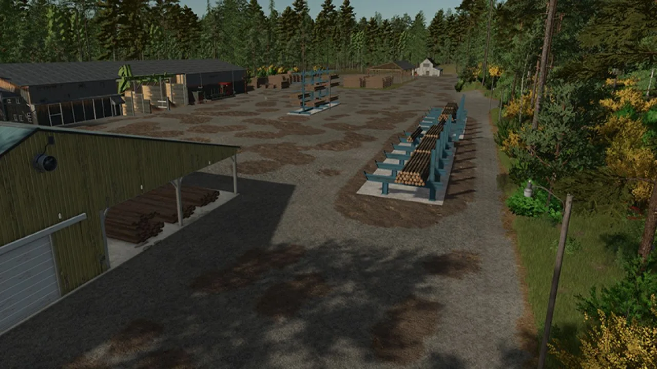 Back Roads County Forestry Edition 4x FS25 - screenshot 1