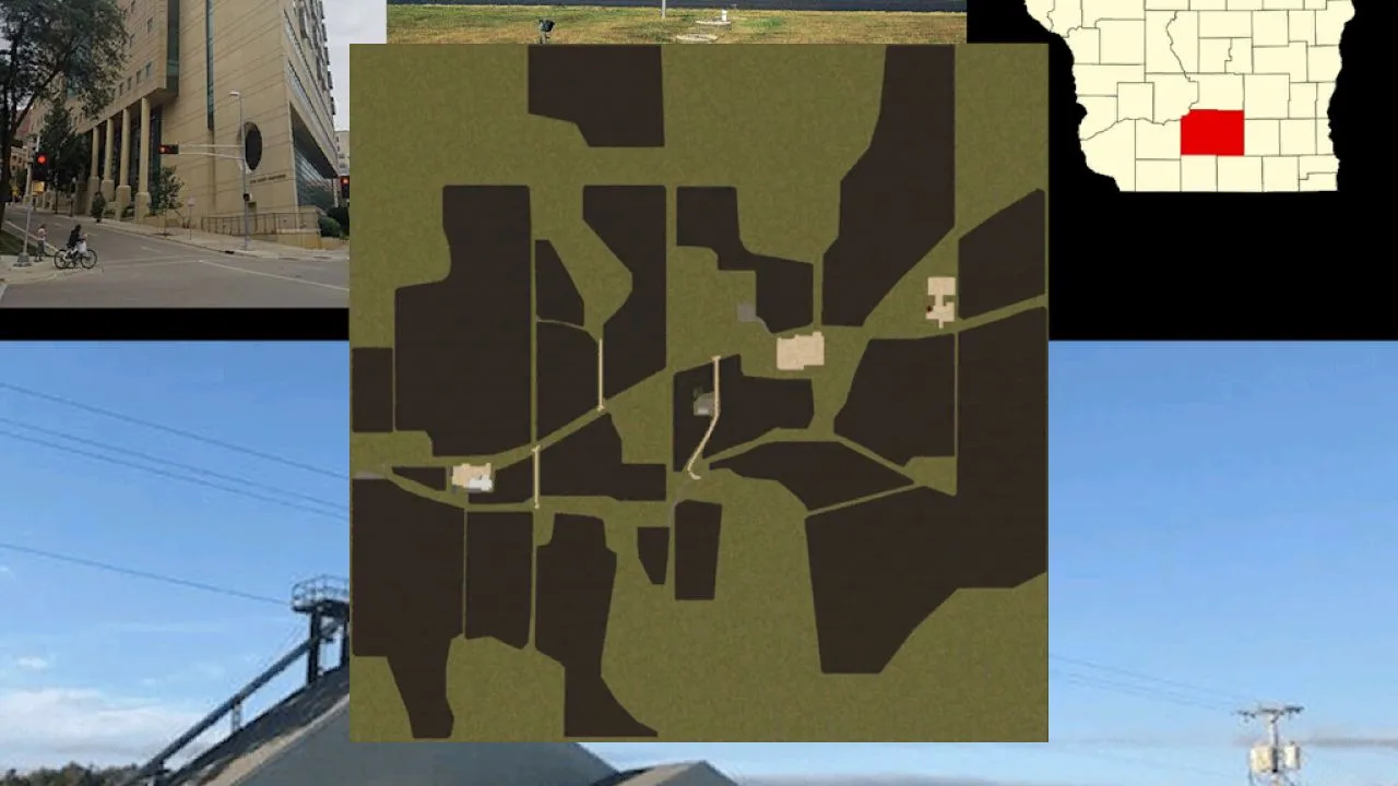 Mazomanie/Marxville, WI Map FS25