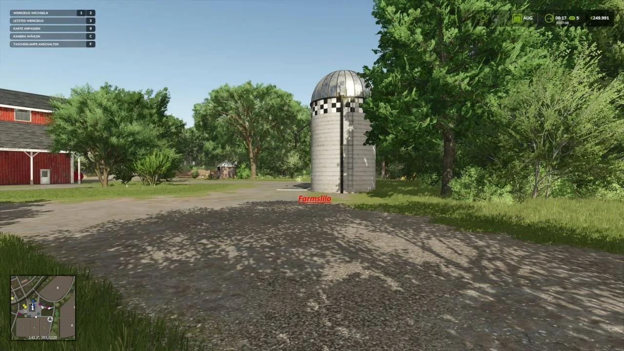 Riverbend Springs Map (no rocks/new silo) FS25 - screenshot 1