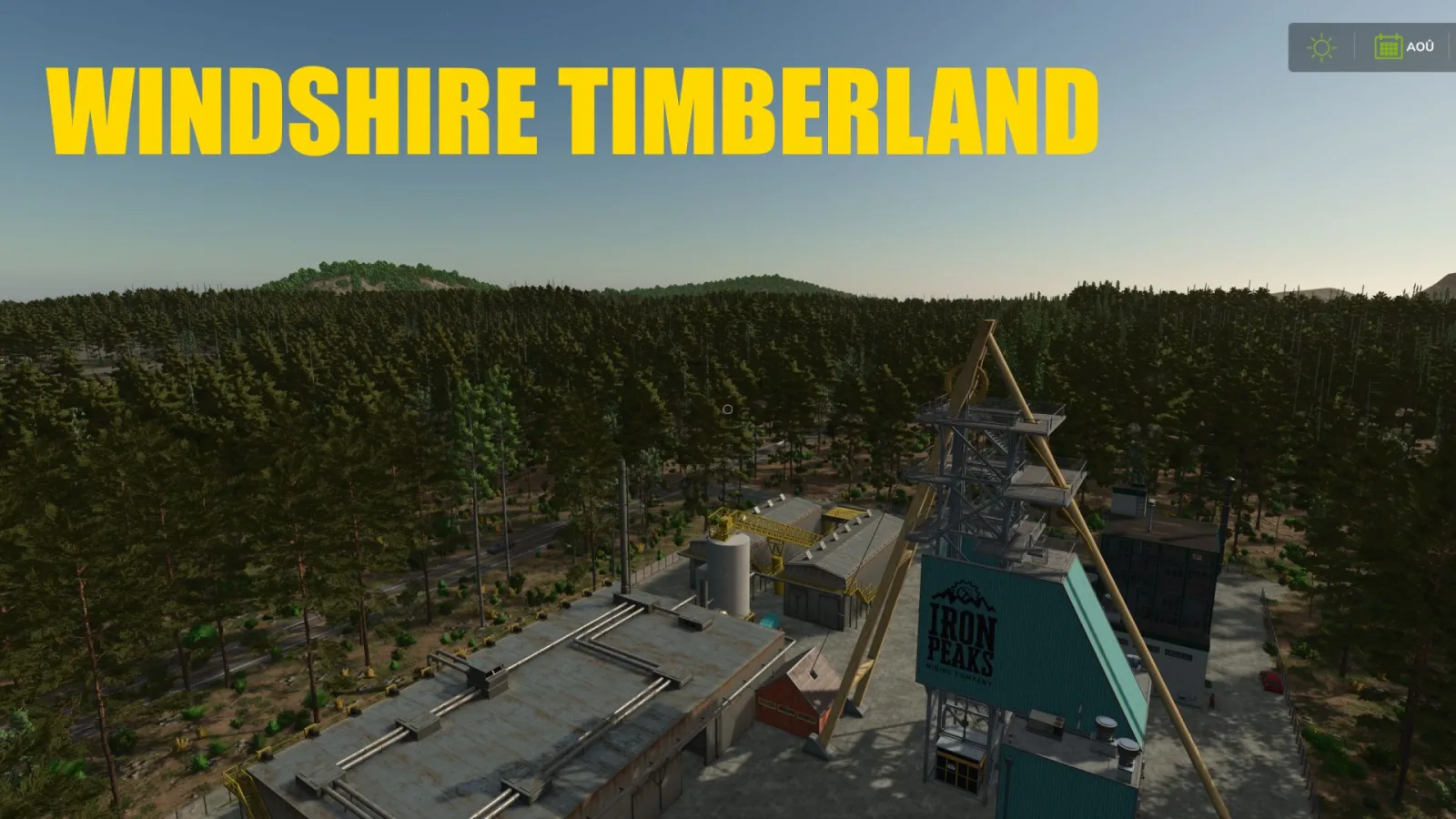Windshire Timberland FS25 - screenshot 1
