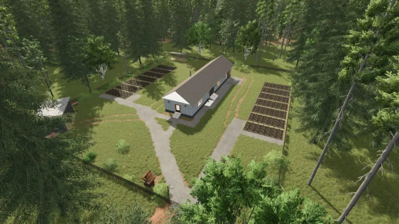 Abandoned taiga FS25