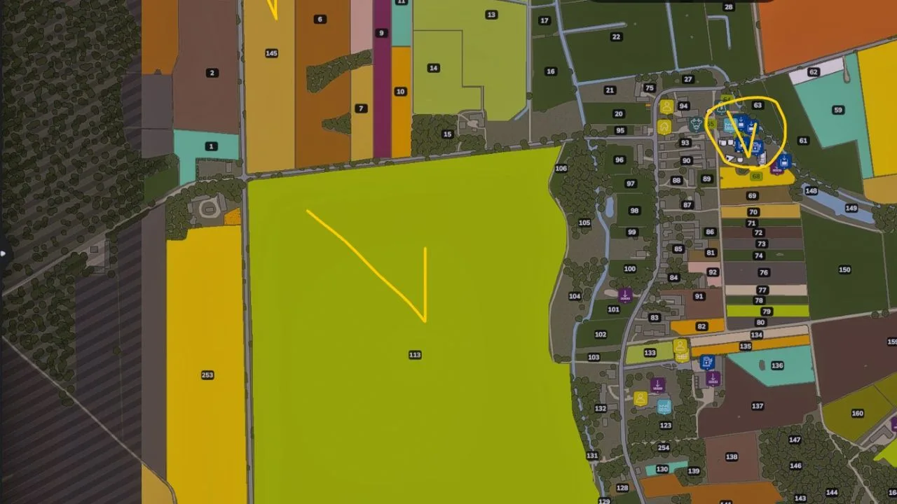 Szpakowo (Big Fields) FS25 - screenshot 1