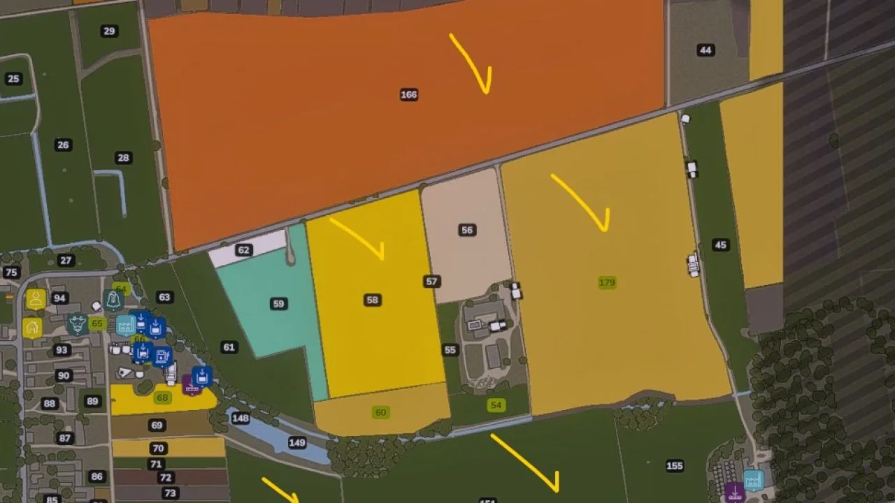 Szpakowo (Big Fields) FS25 - screenshot 2