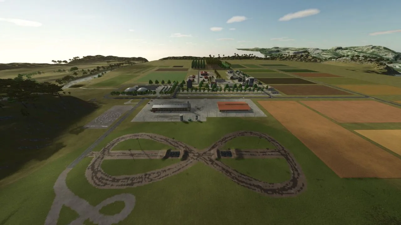 Mod Test Map FS25 - screenshot 1