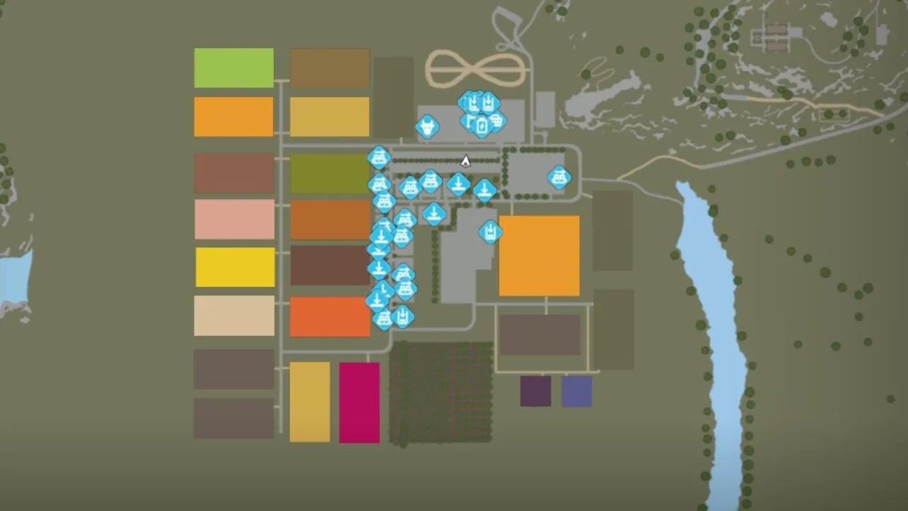 Mod Test Map FS25 - screenshot 2