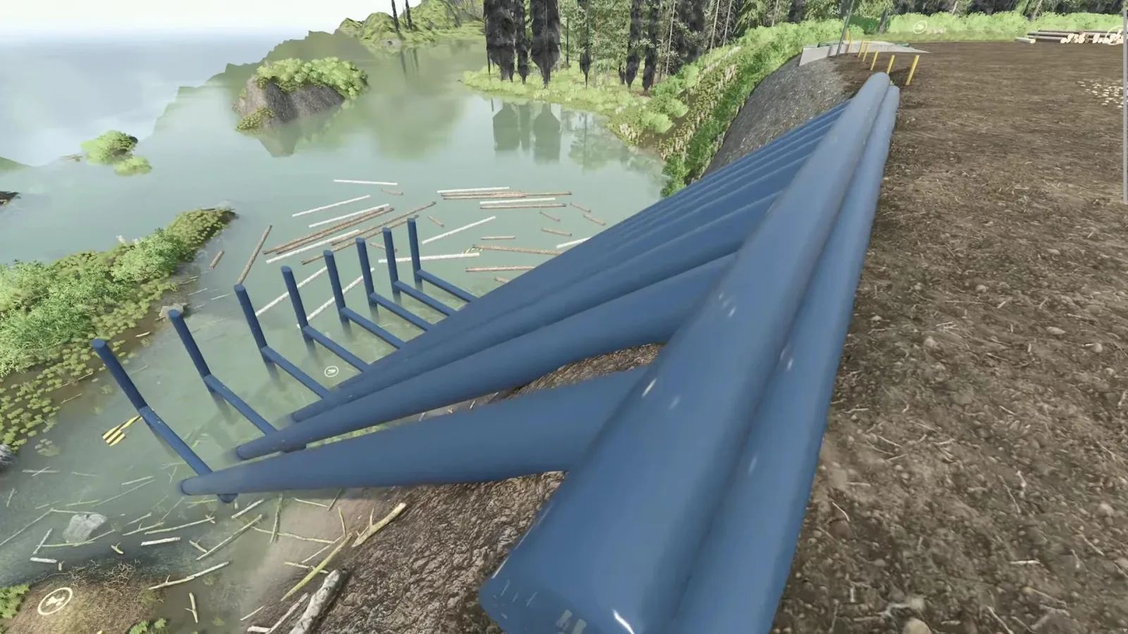 Fox Creek Logging Map FS25 - screenshot 2