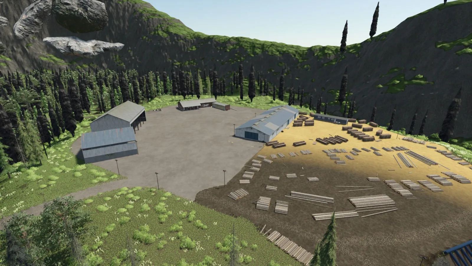 Fox Creek Logging Map FS25 - screenshot 1