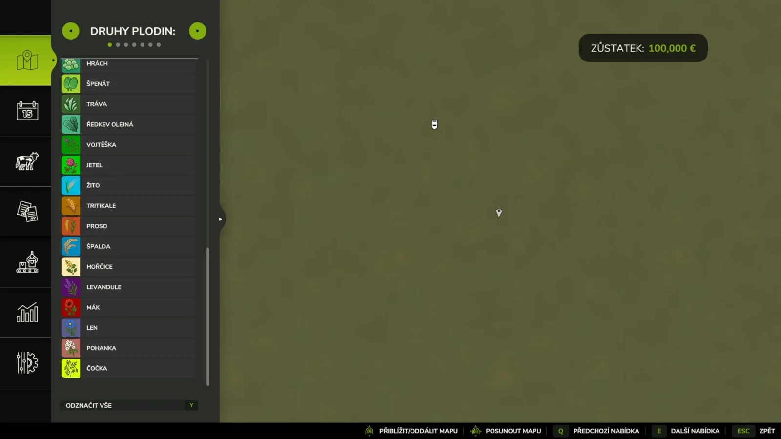 Empty multifruit map FS25