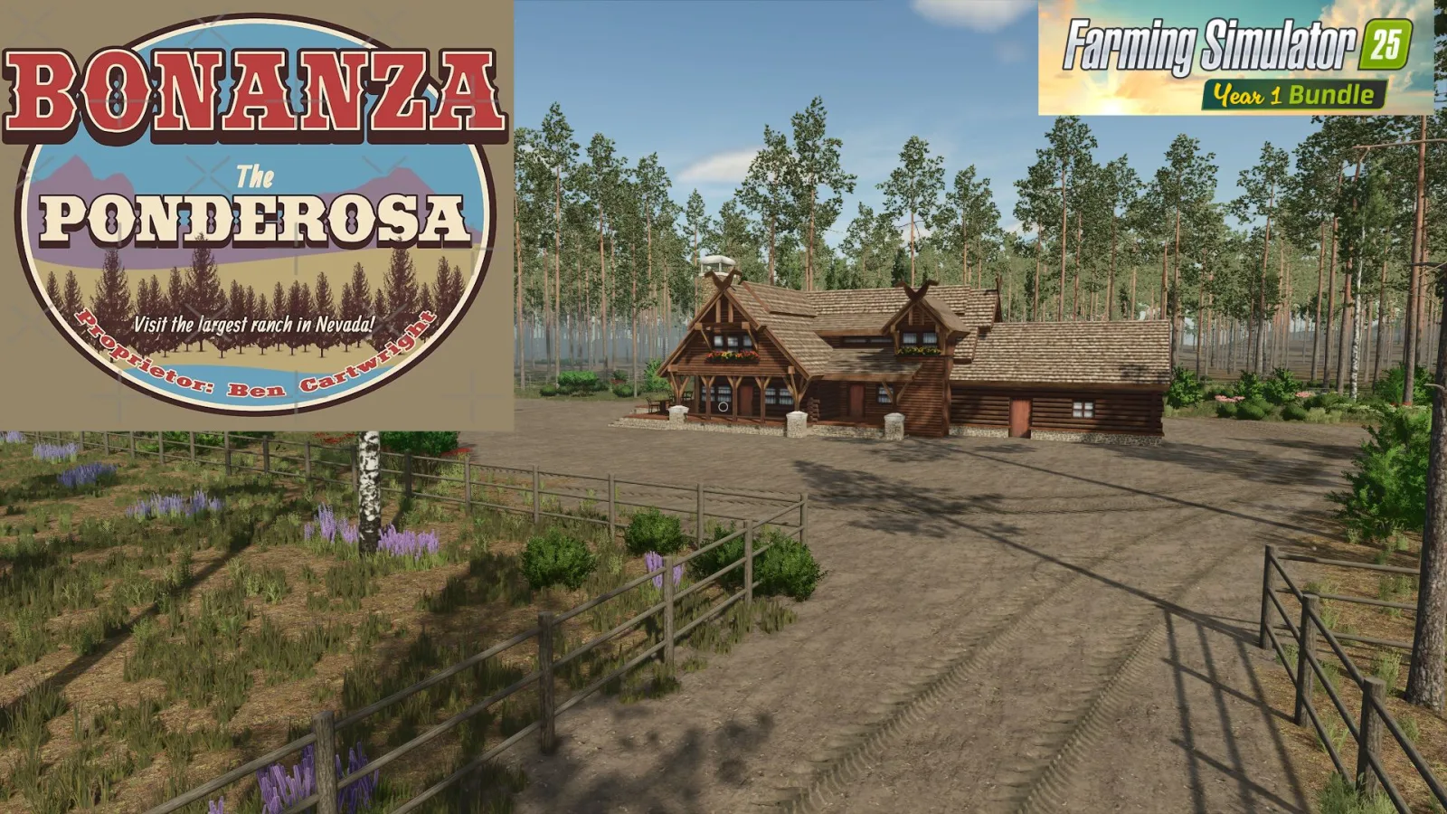 Ponderosa Pine Forest FS25 - screenshot 1