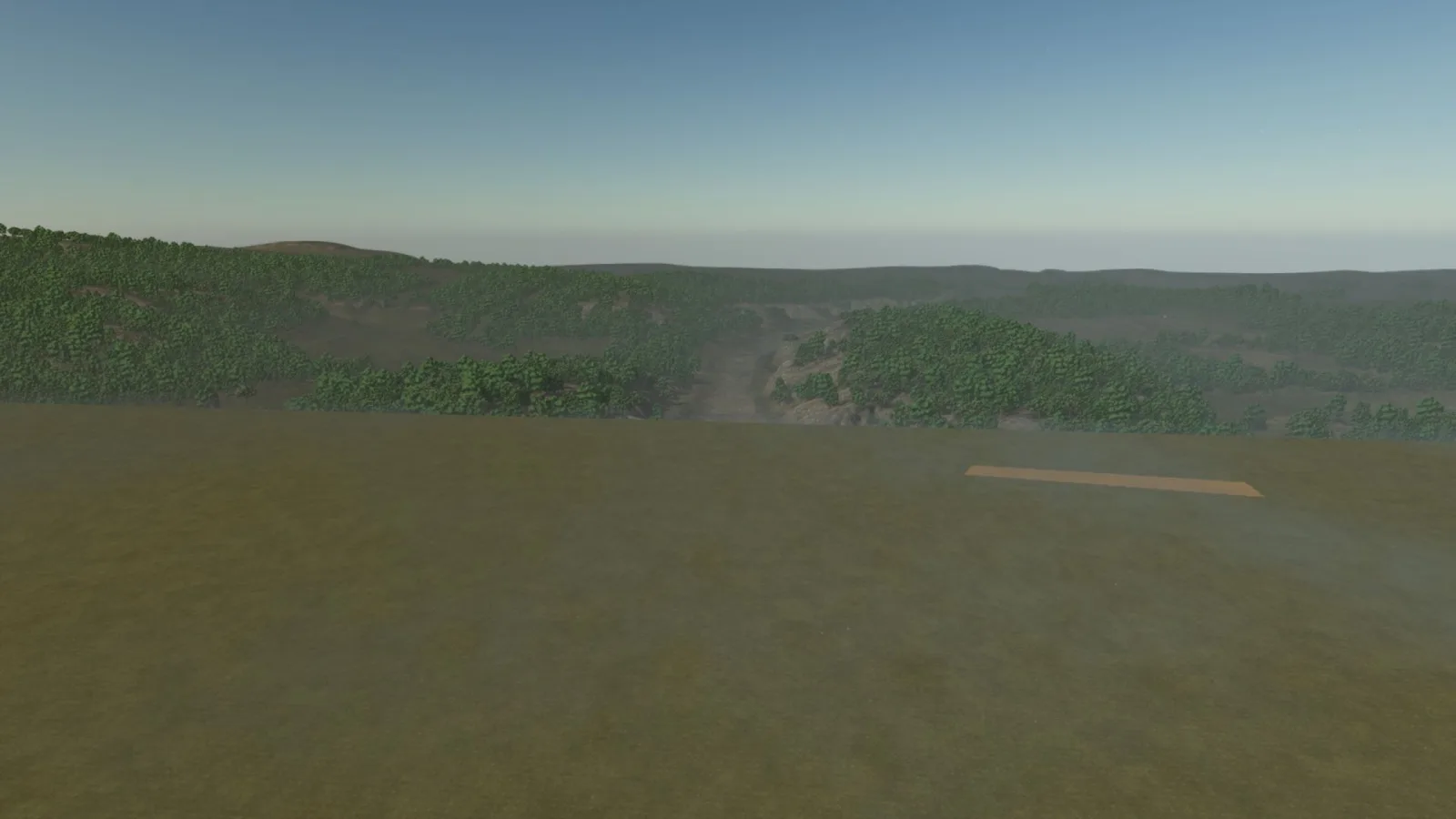 Empty Flat Map 2X FS25 - screenshot 3