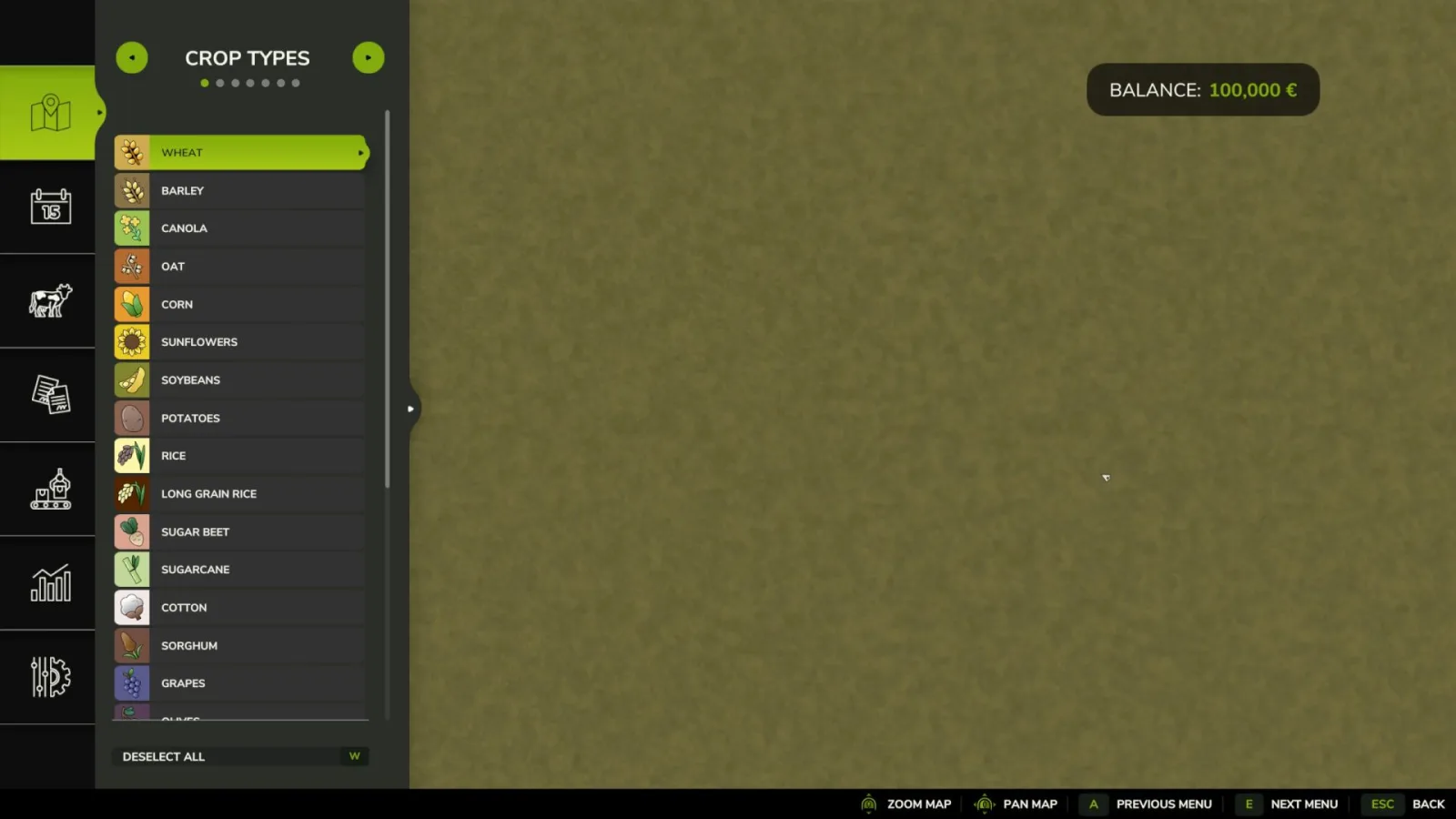 Empty Map With Background FS25 - screenshot 2