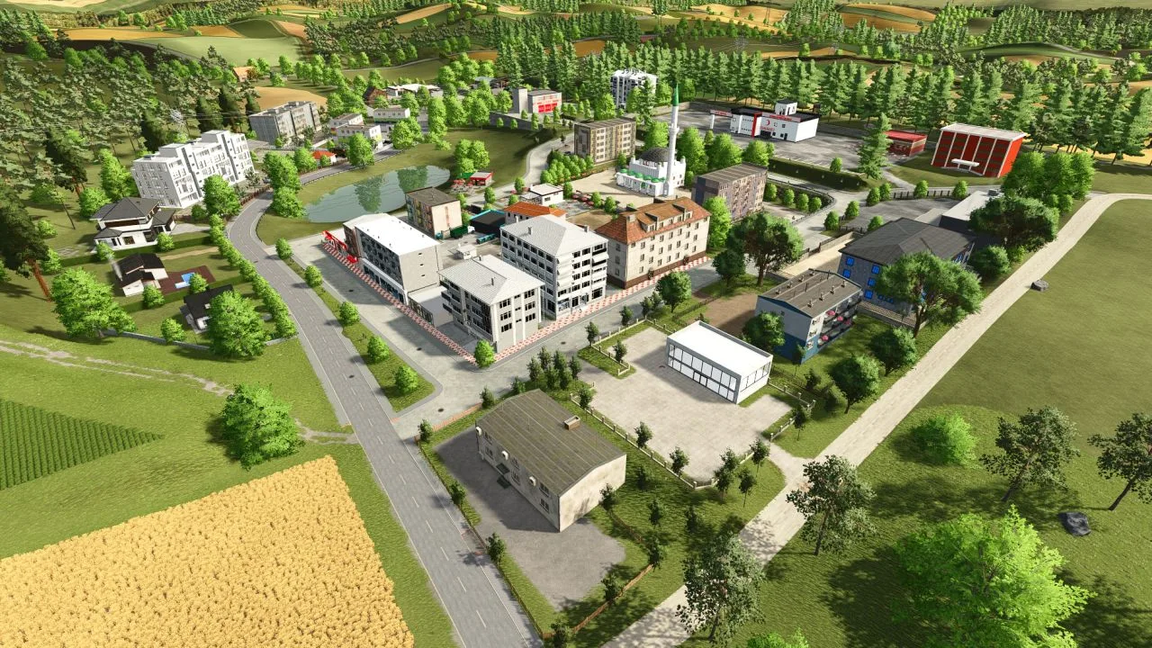 Poland Map 55 Ragnar Edit (Hatay Map) FS25 - screenshot 3