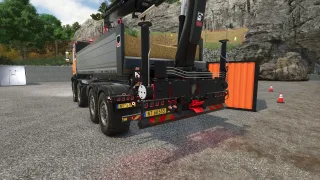 HIAB XS Detachable Rear-Mounted Crane