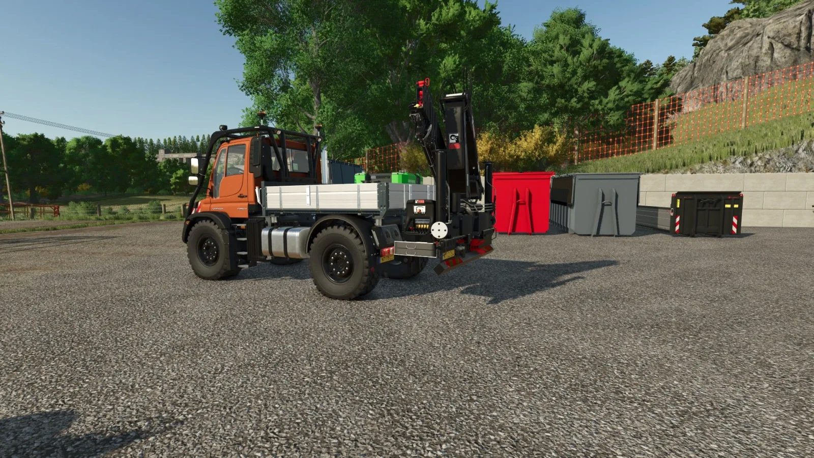 HIAB XS Detachable Rear-Mounted Crane