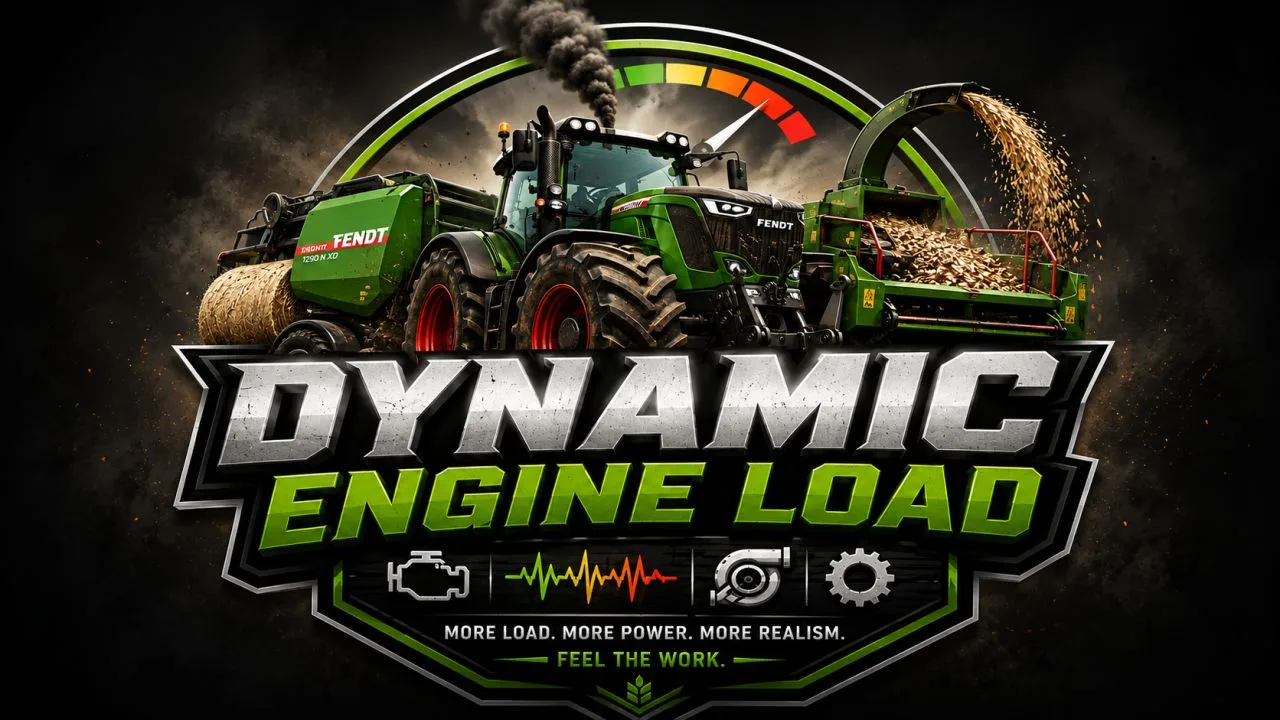 Dynamic Engine Load FS25