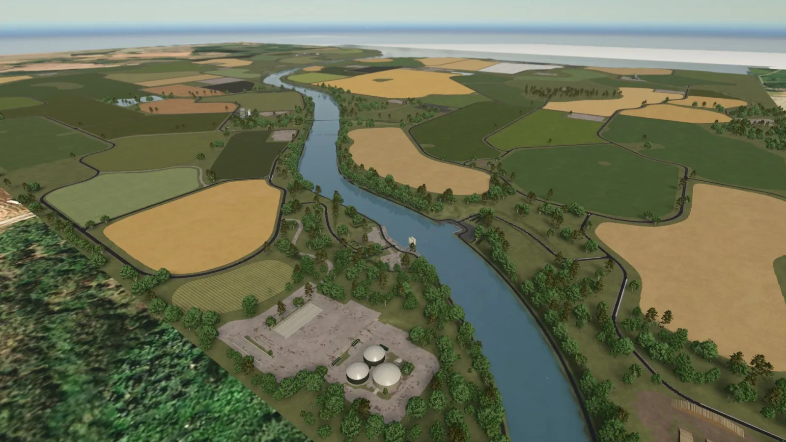 Am Nord-Ostsee-Kanal 4x FS25 - screenshot 3
