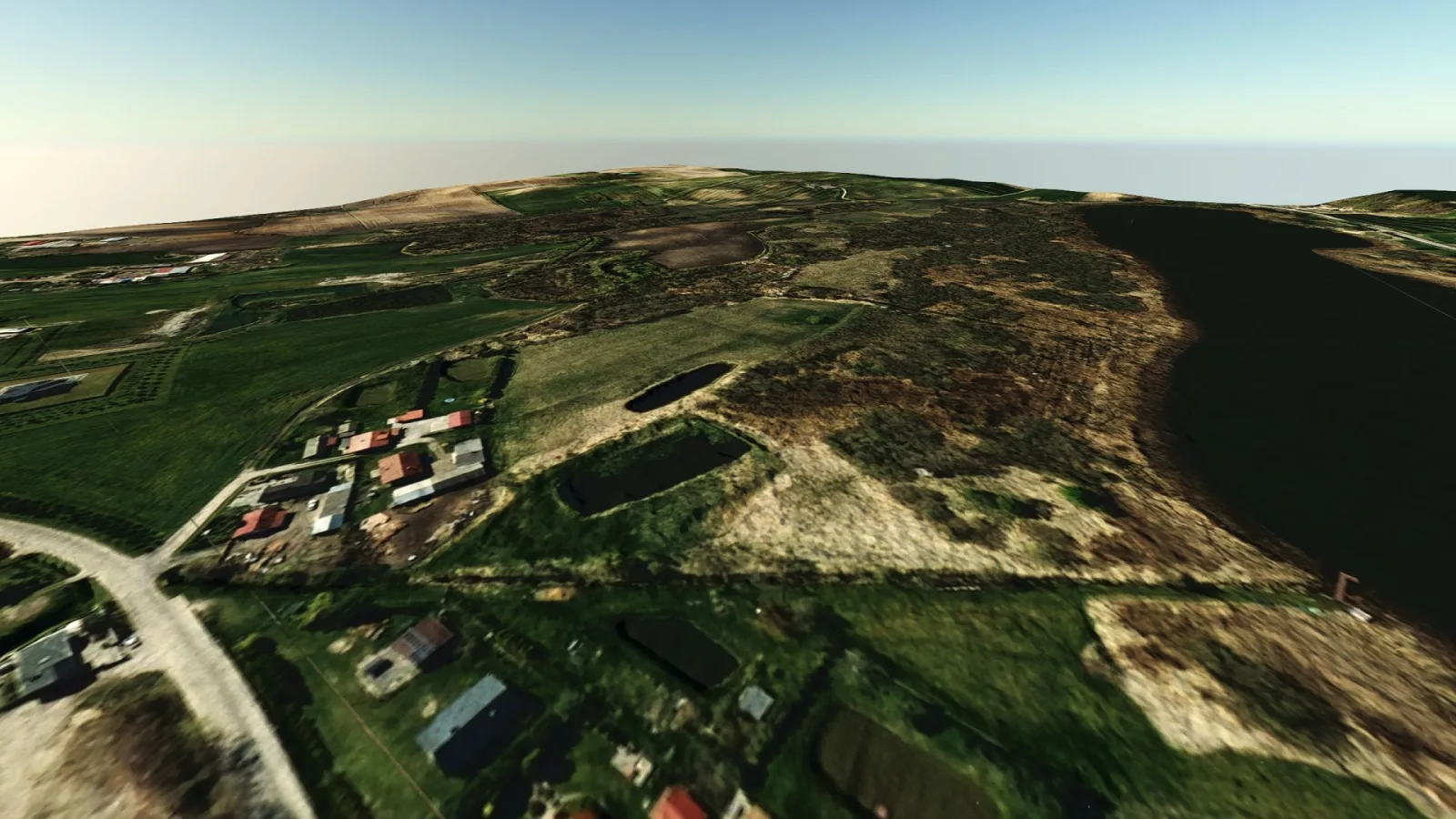 EmptyMap1x Real Terrain MultiTerrain FS25 - screenshot 3