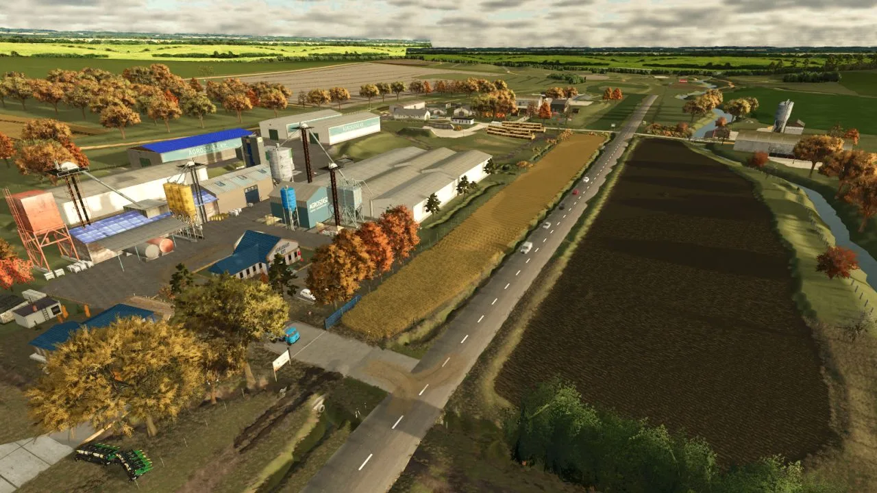 Agroszász map FS25 - screenshot 2