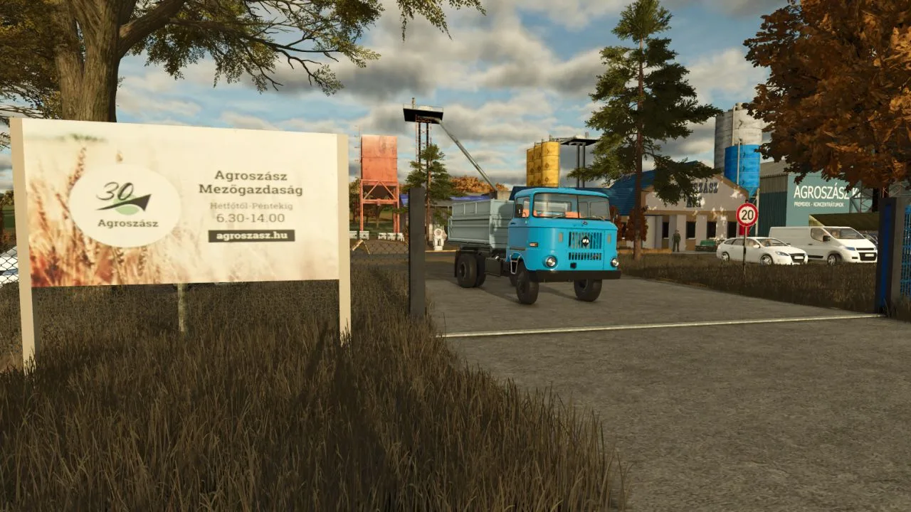 Agroszász map FS25 - screenshot 1