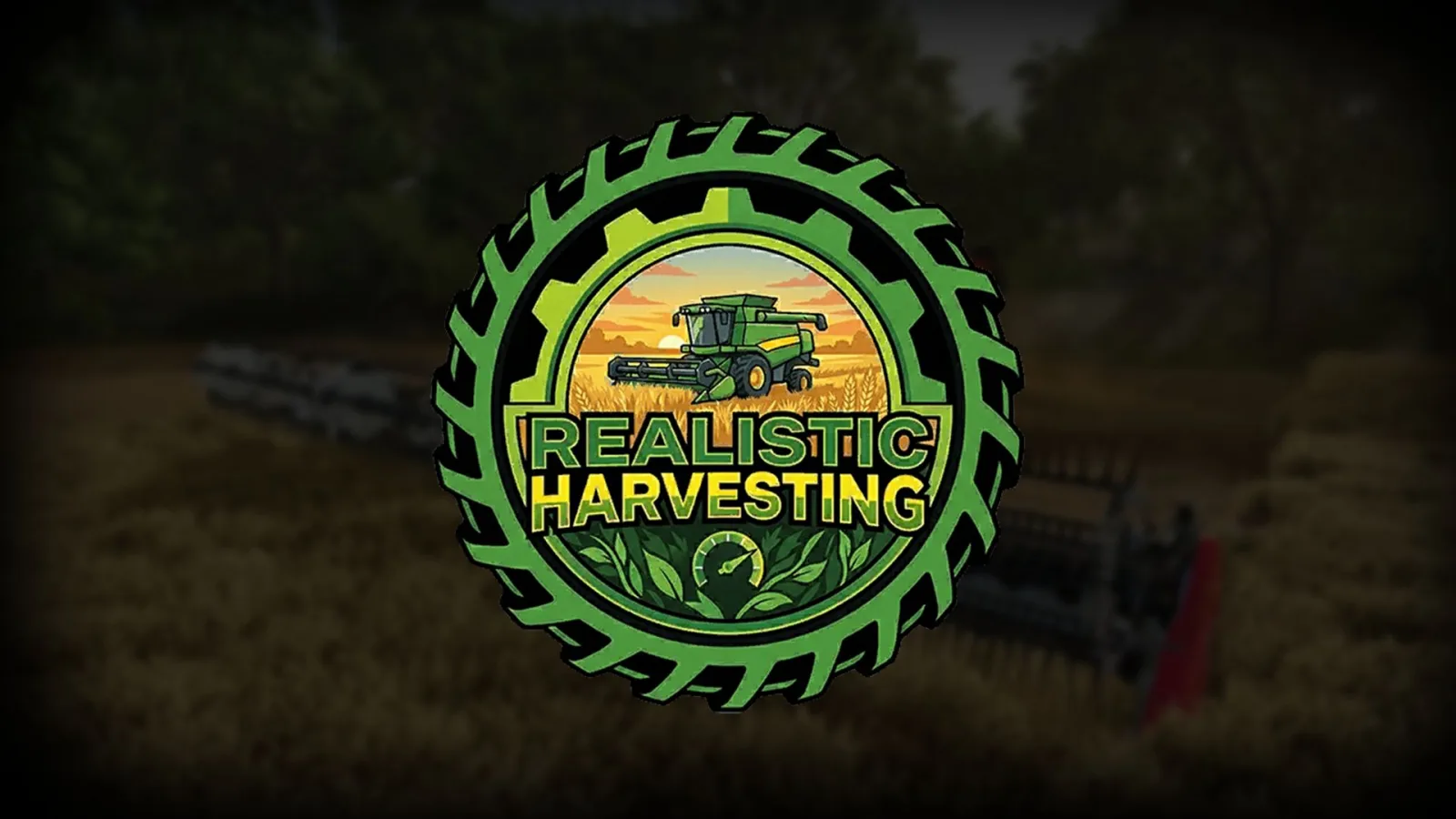 Realistic Harvesting FS25