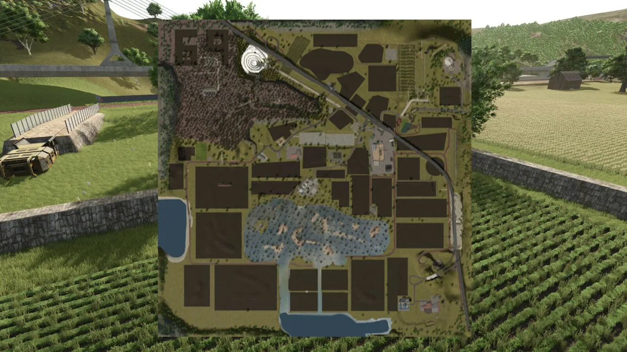 Lagoon Dry Andalusia 2.0 FS25 - screenshot 2