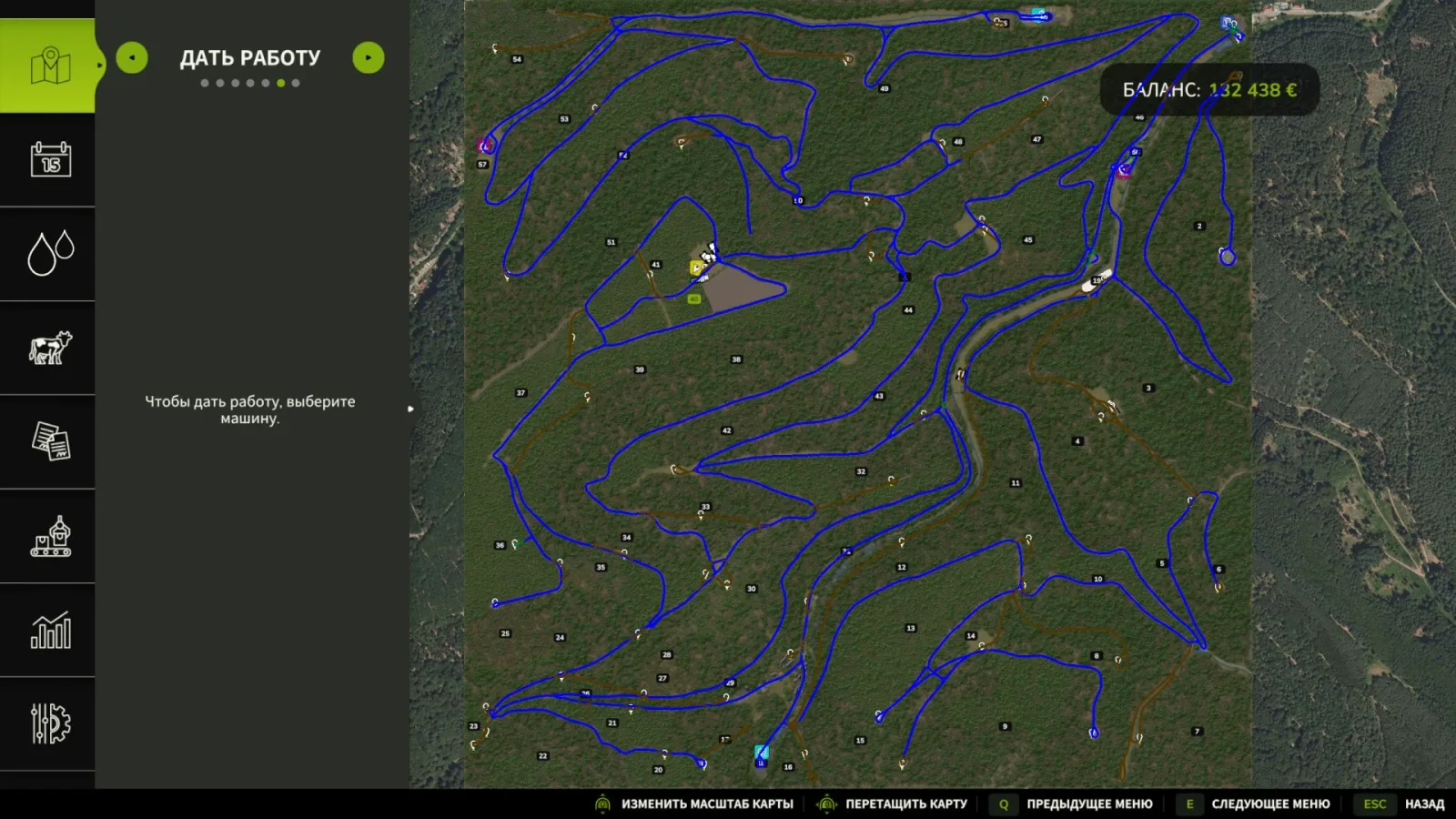 AutoDrive Palatinate Forest FS25 - screenshot 2