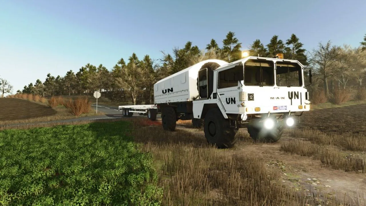 MAN 8x8 Heavy Utility Truck (UN Configuration) FS25