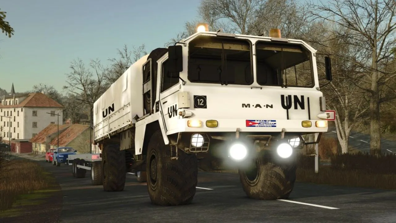 MAN 8x8 Heavy Utility Truck (UN Configuration) FS25