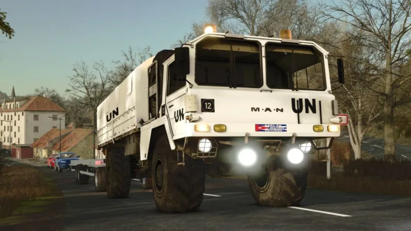 MAN 8x8 Heavy Utility Truck (UN Configuration) FS25